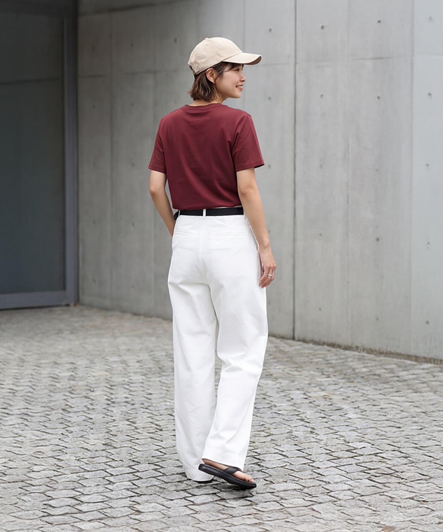 STYLE DELI「56cm丈BASICコットンTシャツ」|Tシャツ・カットソー|