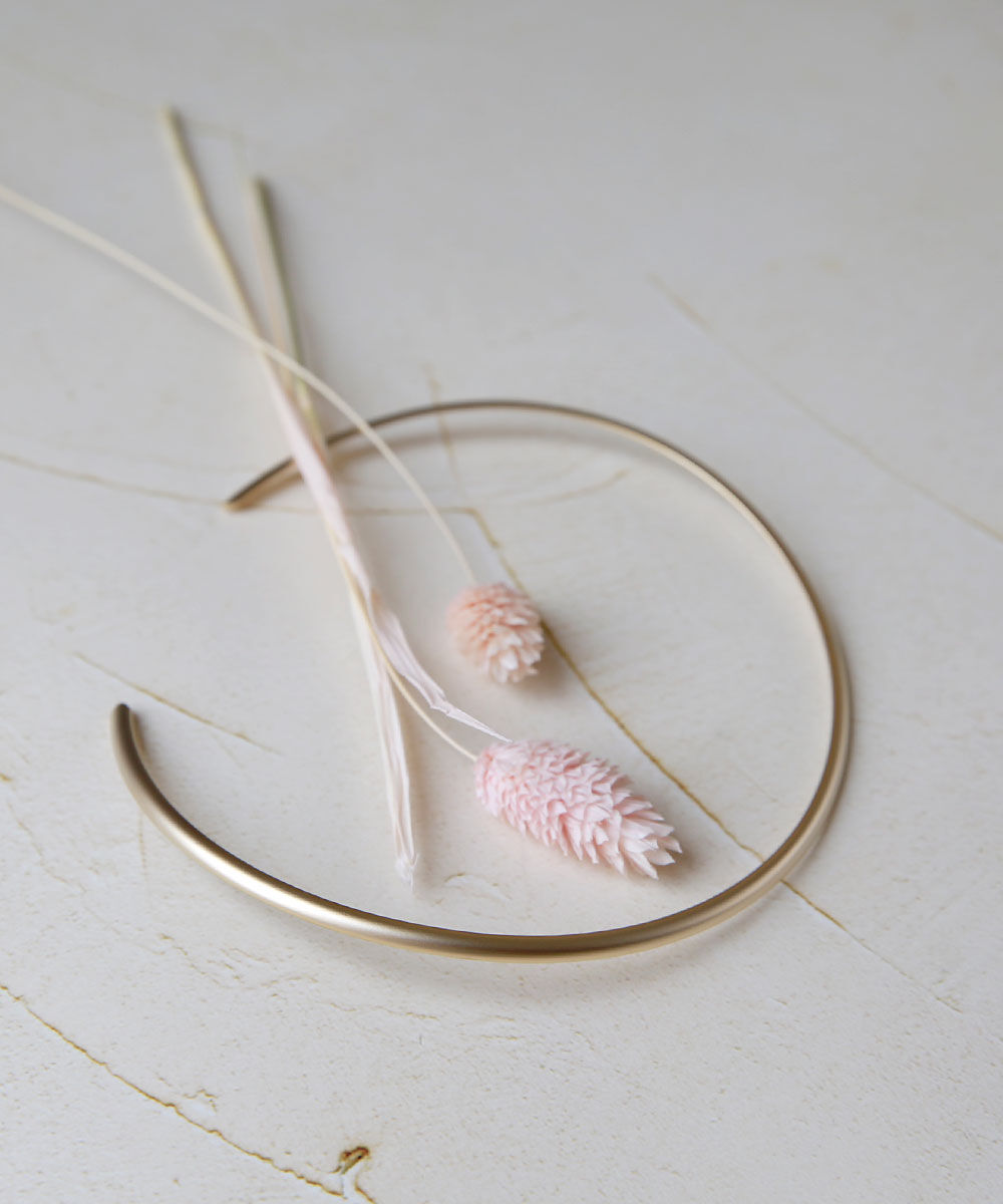 colleca la「マットメタルチョーカー」|ネックレス|ゴールド