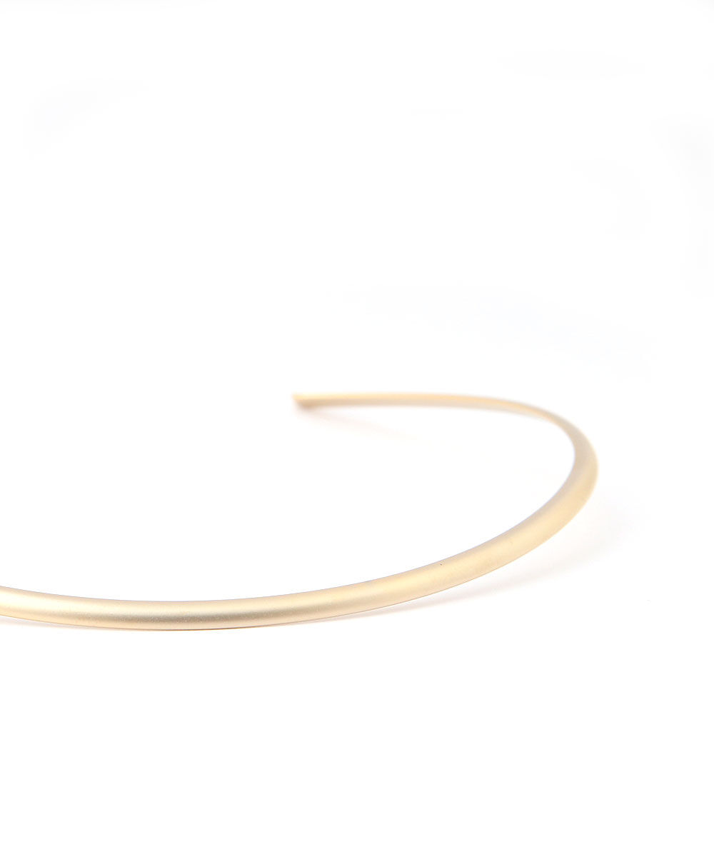 colleca la「マットメタルチョーカー」|ネックレス|