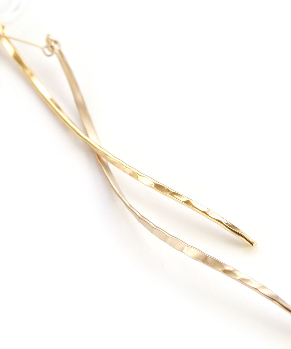 colleca la「ノンホール・ツイストバーの樹脂イヤリング」|その他|