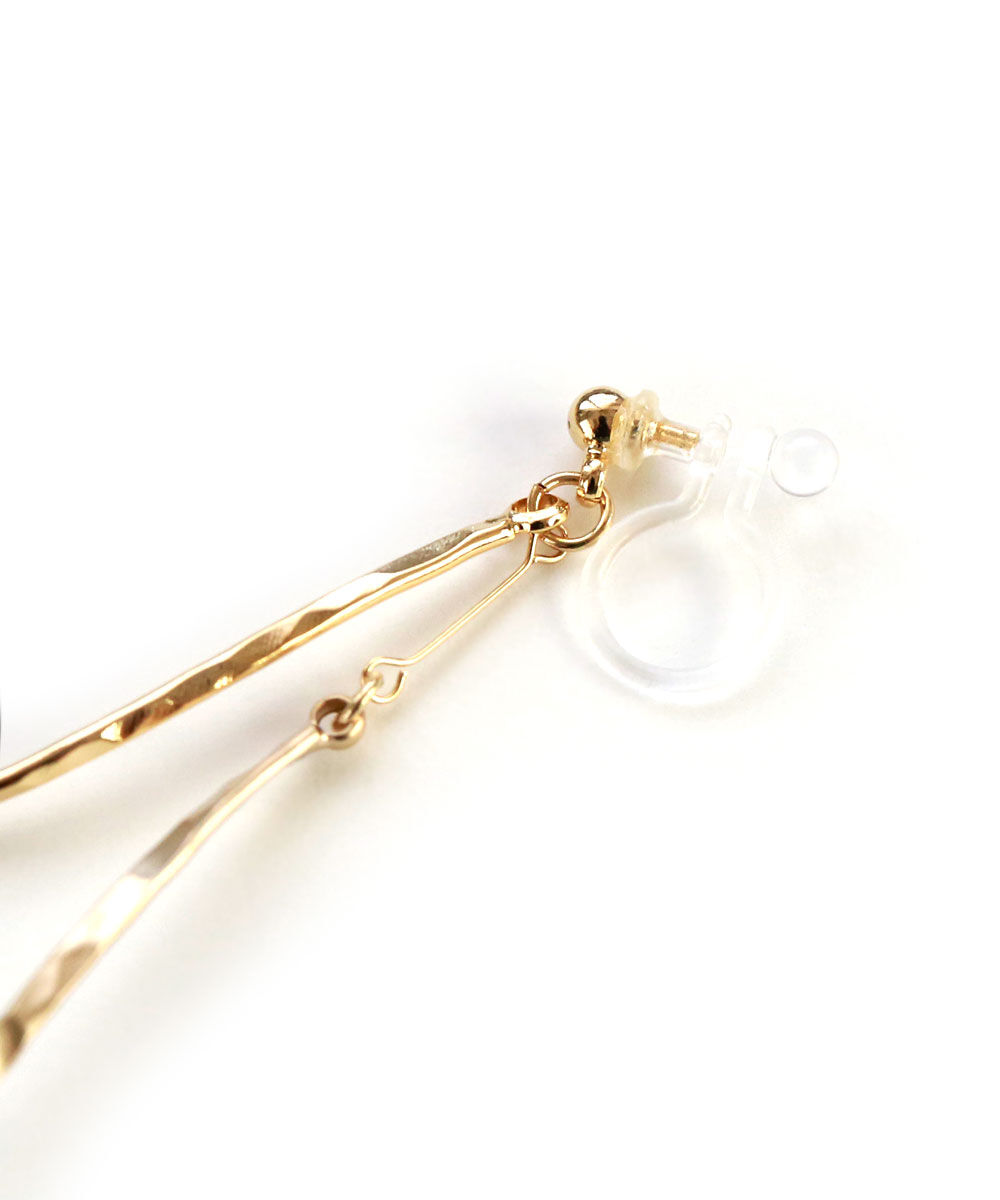 colleca la「ノンホール・ツイストバーの樹脂イヤリング」|その他|