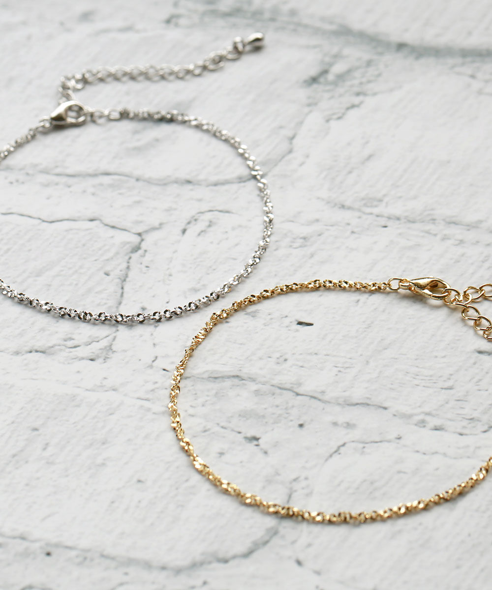 colleca la「サンドチェーンブレスレット」|ブレスレット・バングル|