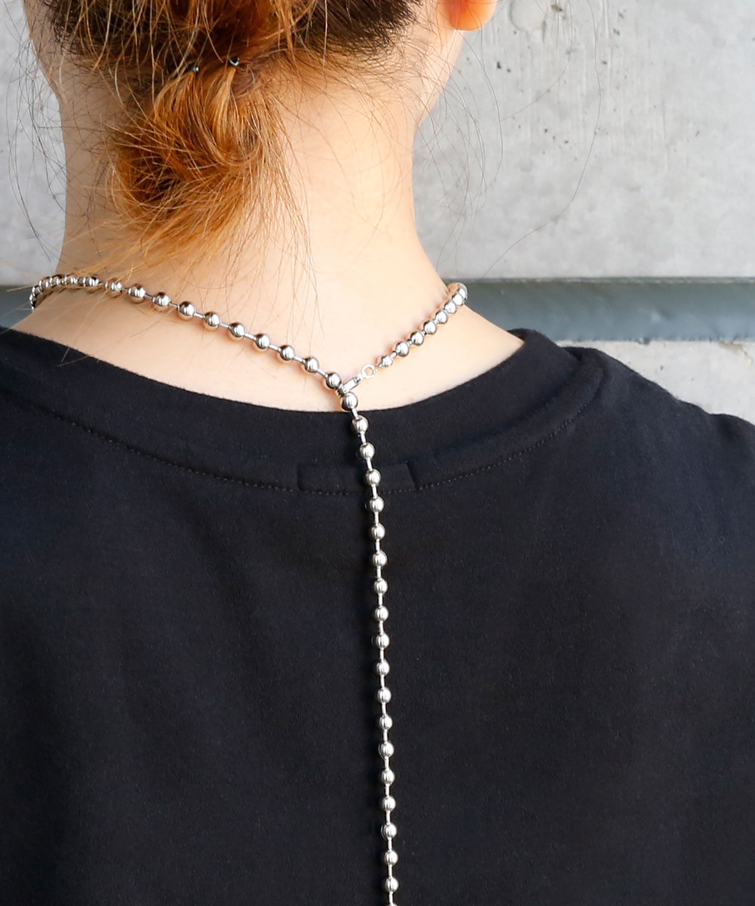 colleca la「ボールチェーンロングネックレス」|ネックレス|