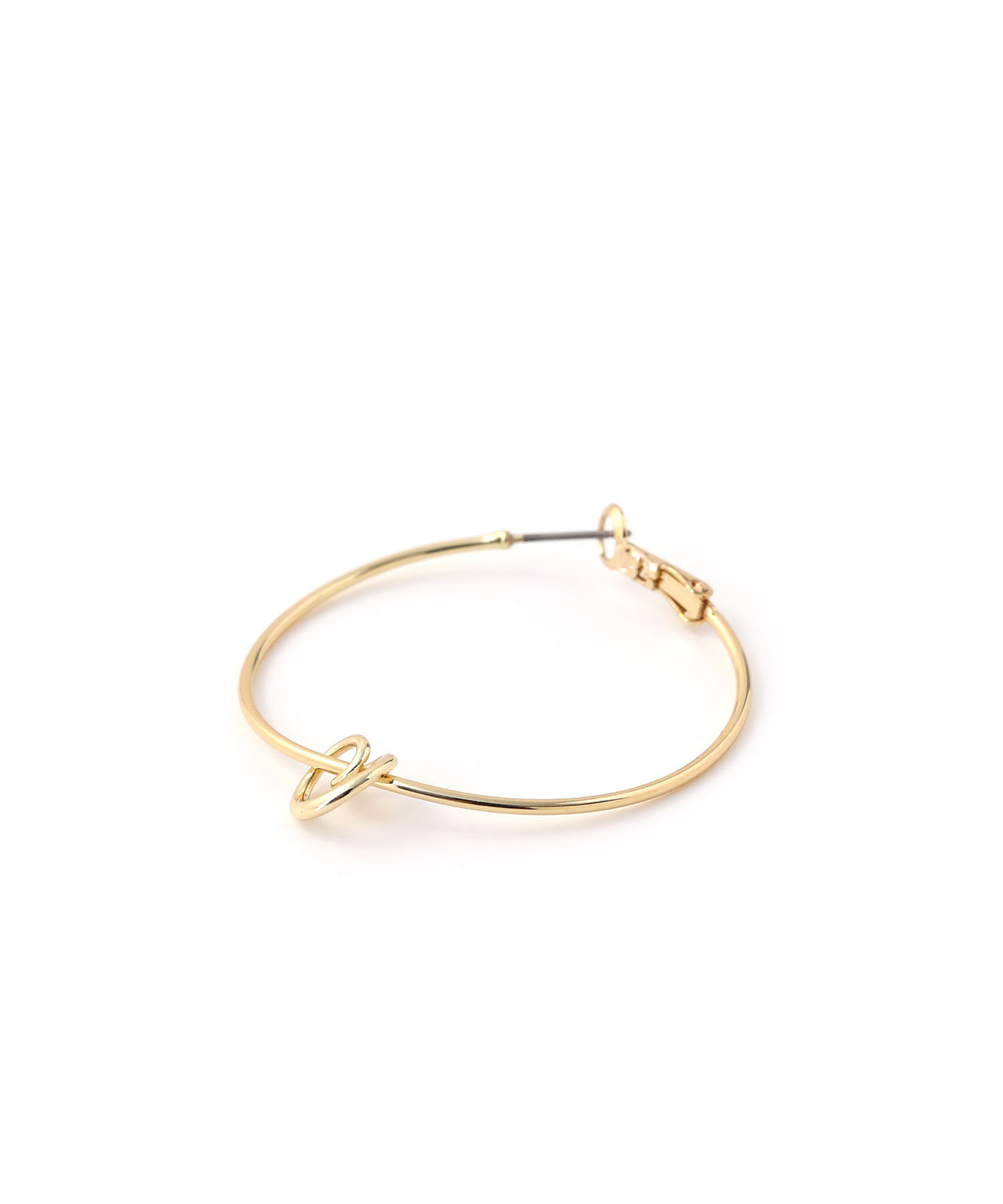 colleca la「［2WAY］スリムノットフープピアス」|ピアス|