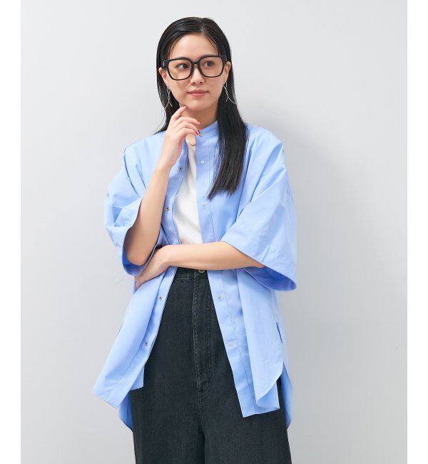  「ウェリントン型 メガネ│プラスチックフレーム│大きめ 小顔効果 ビッグシェイプ｜ レンズ交換券付」|メガネ|