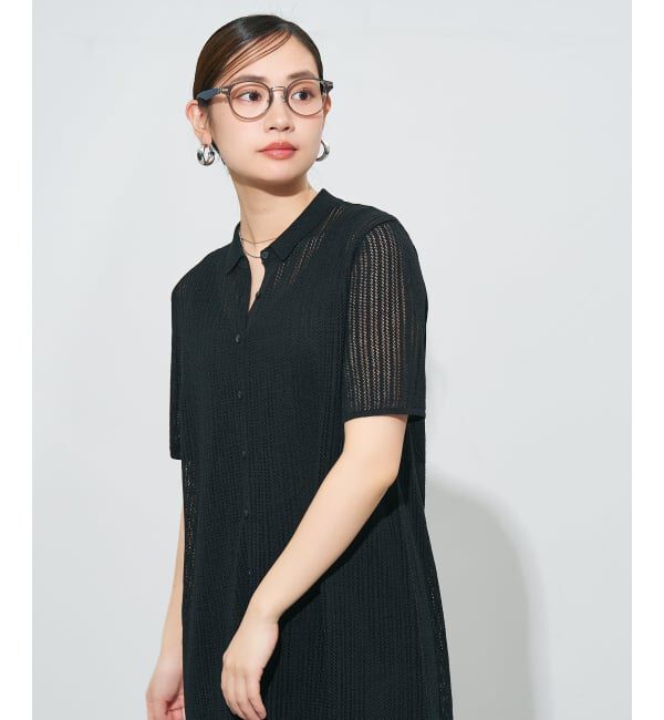  「ボストン型 メガネ | 中顔面短縮みえメガネ レザー調 ラバーテンプル 伊達メガネ CLASSIC レンズ交換券付」|メガネ|