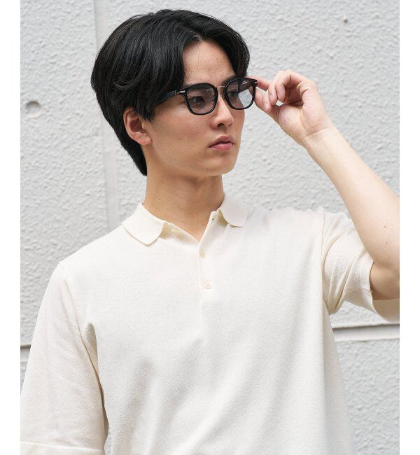  「ウェリントン型 サングラス ラバーテンプル ずれ落ち防止｜カラーレンズ ｜紫外線対策 UVカット｜Zoff 」|サングラス|