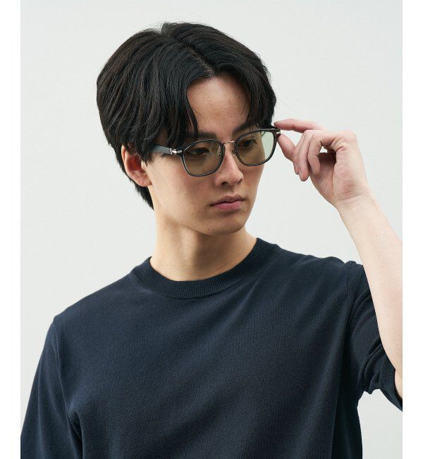  「ウェリントン型 サングラス ラバーテンプル ずれ落ち防止｜カラーレンズ ｜紫外線対策 UVカット｜Zoff 」|サングラス|