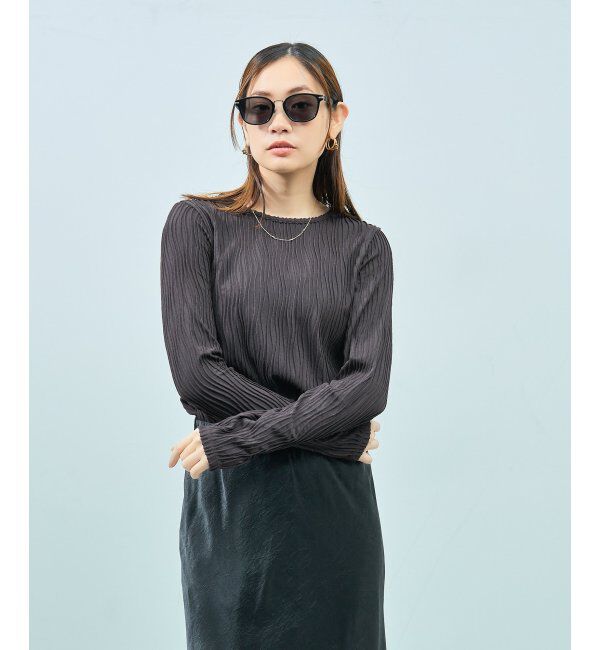  「ウェリントン型 サングラス ラバーテンプル ずれ落ち防止｜カラーレンズ ｜紫外線対策 UVカット｜Zoff 」|サングラス|