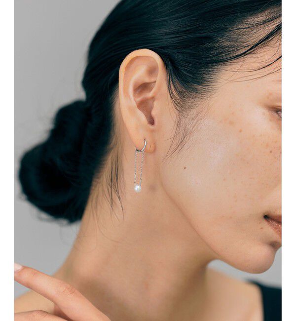 Jouete「[ダブルフェイス]イヤリング パール」|イヤリング|