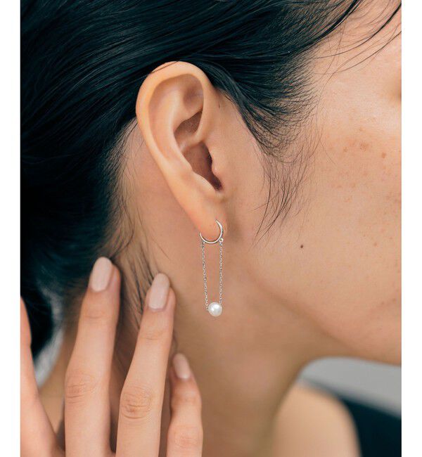 Jouete「[ダブルフェイス]イヤリング パール」|イヤリング|