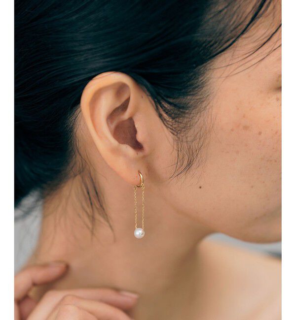 Jouete「[ダブルフェイス]イヤリング パール」|イヤリング|