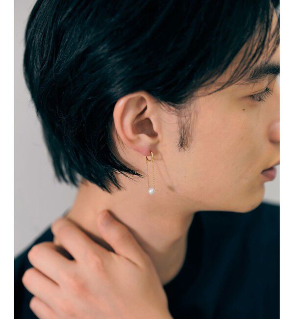 Jouete「[ダブルフェイス]イヤリング パール」|イヤリング|