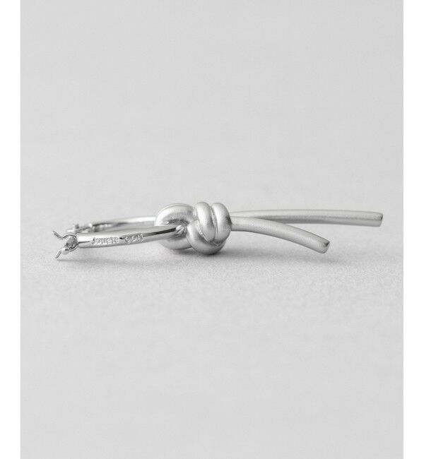 Jouete「フープピアス ノット」|ピアス|