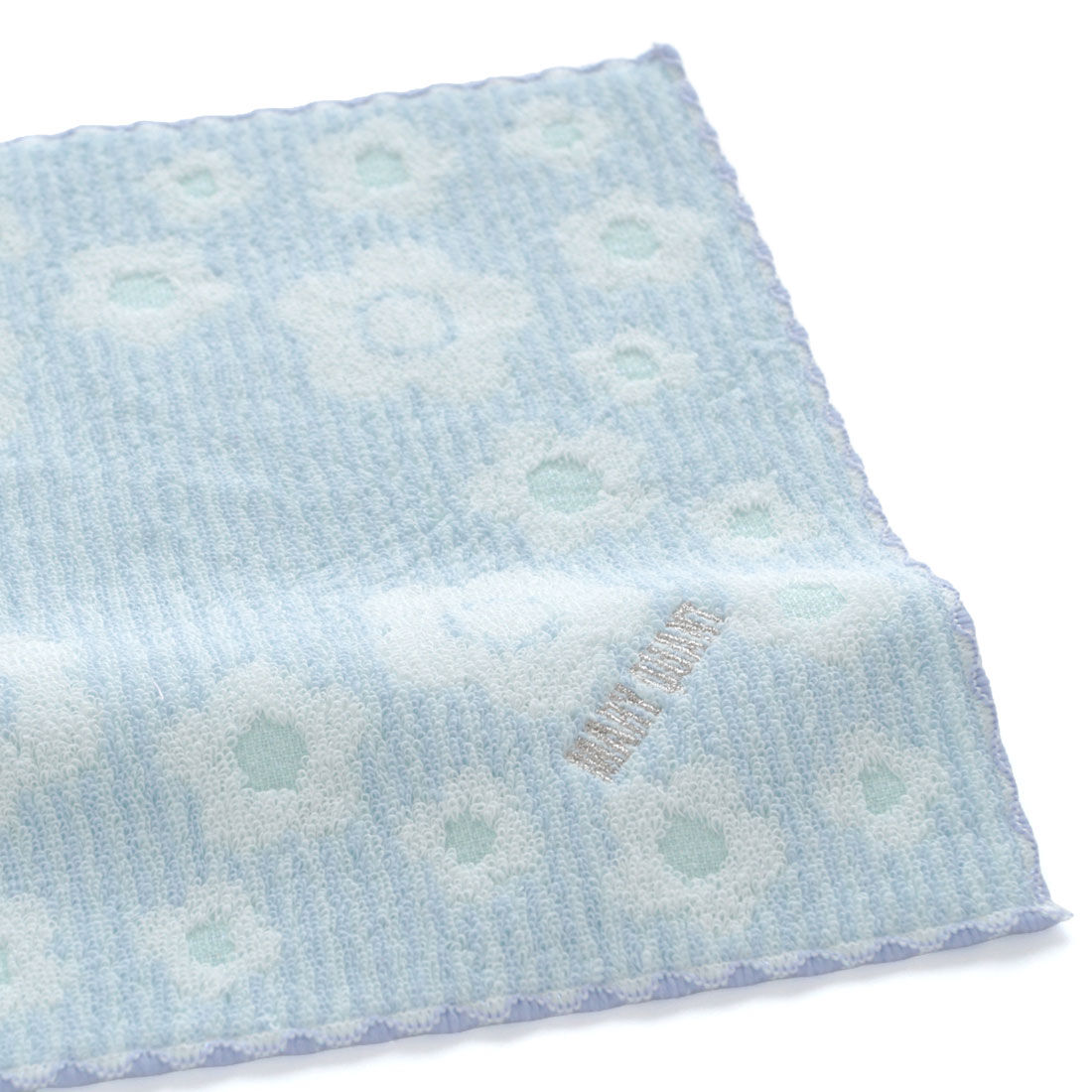  「MARY QUANT タオルハンカチ＜デイジーストライプ＞」|タオル|