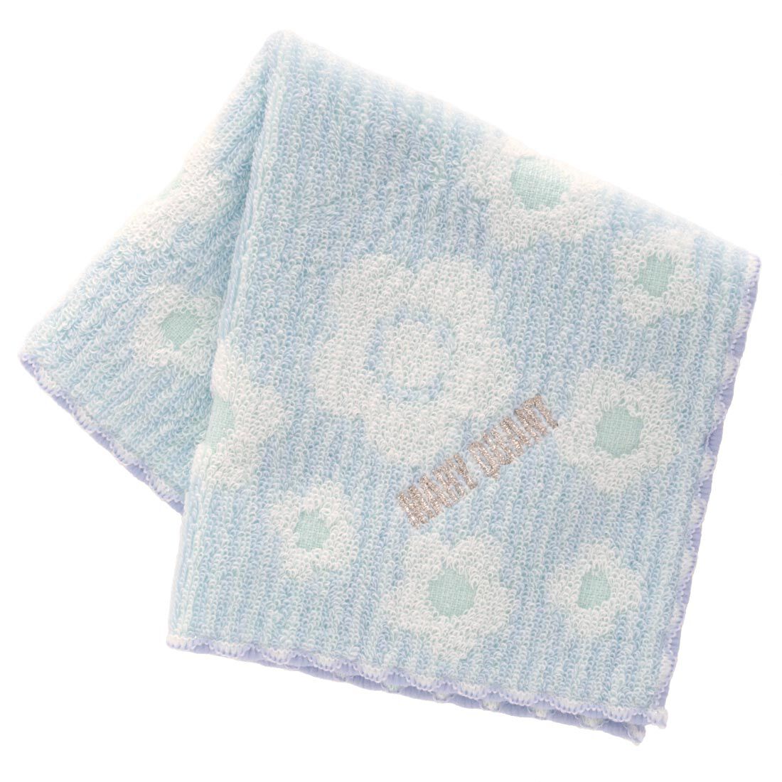  「MARY QUANT タオルハンカチ＜デイジーストライプ＞」|タオル|