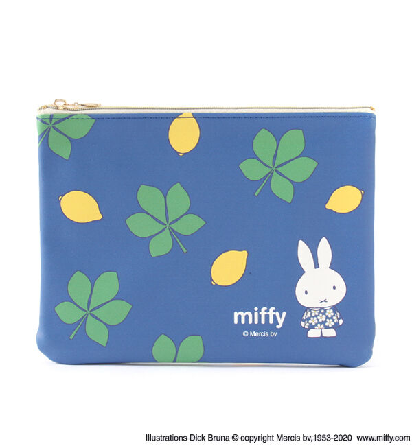  「LEMON フラットポーチ」|ポーチ|NVY