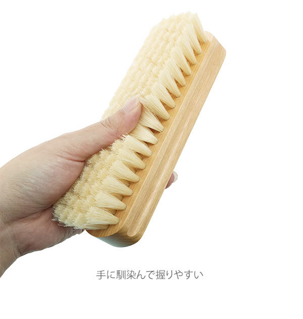 BACKYARD FAMILY「コロンブス ブラシ豚毛 コロンブス ブラシ COLUMBUS 通販 靴磨き ブラシ ツヤ出し用」|シューケア|
