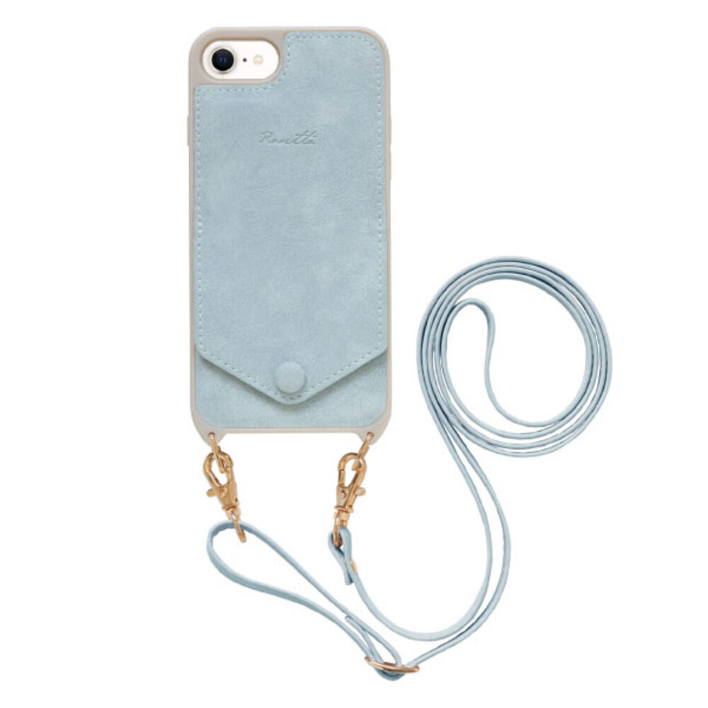 BACKYARD FAMILY「スマホケース ショルダー タイプ 通販 スマホショルダーストラップ 紐 アイフォン13ケース」|モバイルケース|ブルー1