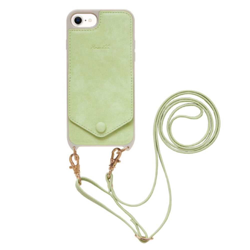 BACKYARD FAMILY「スマホケース ショルダー タイプ 通販 スマホショルダーストラップ 紐 アイフォン13ケース」|モバイルケース|グリーン1