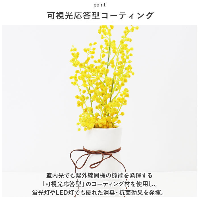 BACKYARD FAMILY「光触媒 造花 通販 フェイクグリーン イミテーショングリーン 人工観葉植物 消臭 抗菌 花」|その他|