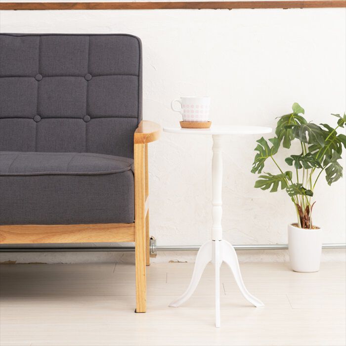 BACKYARD FAMILY「サイドテーブル おしゃれ 丸 通販 CTN-3030 テーブル 机 ナイトテーブル ソファサイド」|その他|