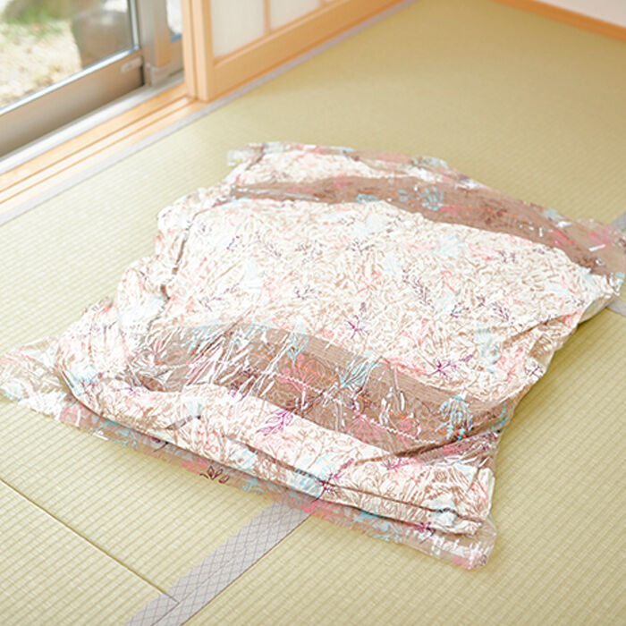 BACKYARD FAMILY「布団圧縮袋 掃除機不要 楽天 ふとん圧縮袋 お手軽布団圧縮袋 ボタニカル3枚セット アンファンス」|その他|