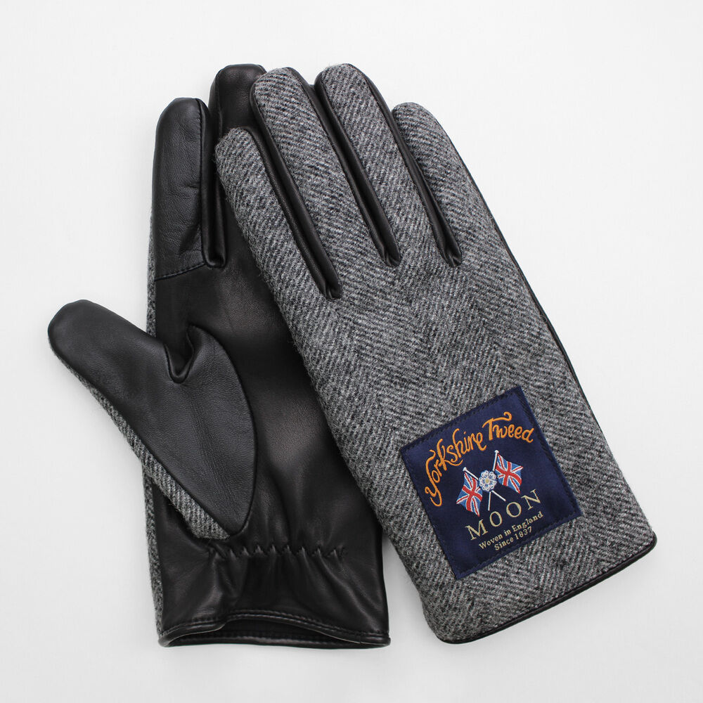 BACKYARD FAMILY「クロダ 手袋 メンズ 通販 グローブ MOON ムーン 手ぶくろ スマートフォン対応 スマホ 対応」|手袋|グレー1