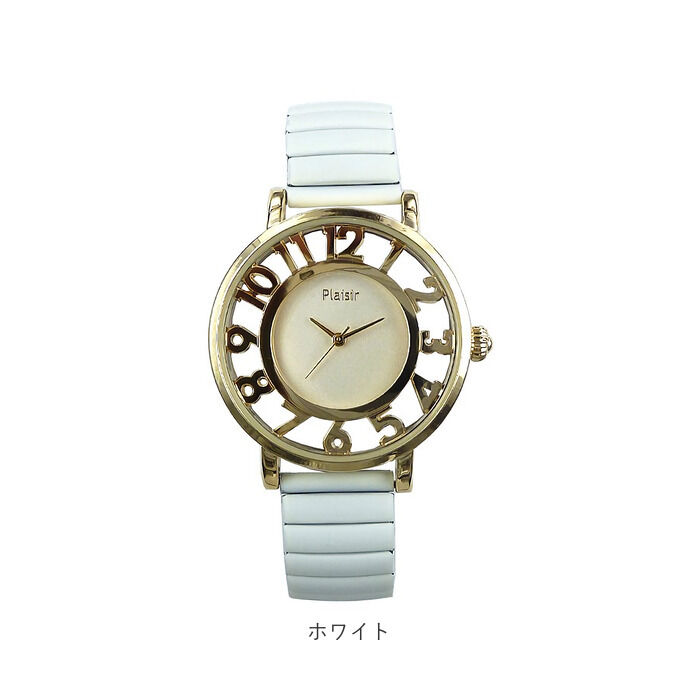BACKYARD FAMILY「Plaisir プレジール 腕時計 レディース ジャバラ 通販 ジャバラウォッチ ウォッチ」|腕時計|