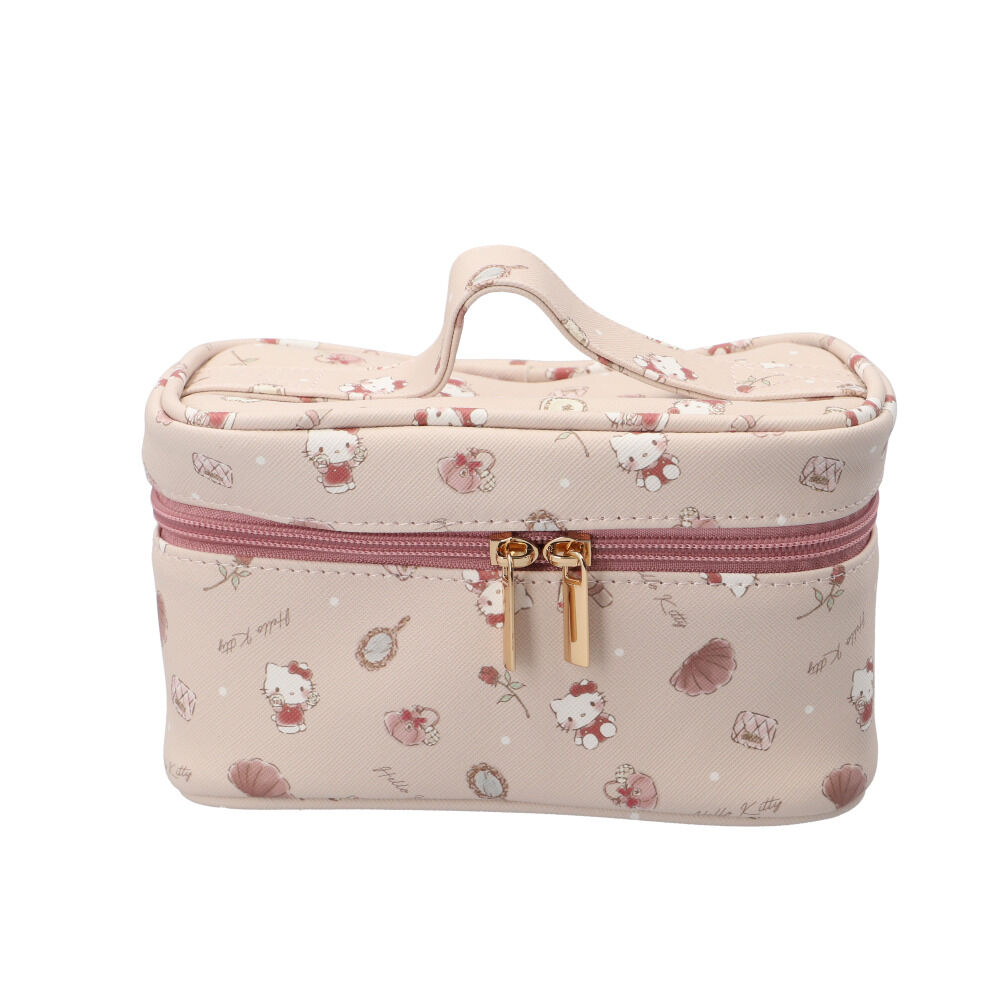 BACKYARD FAMILY「サンリオ バニティ ポーチ 通販 バニティポーチ コスメポーチ メイクポーチ 化粧ポーチ」|ポーチ|レッド1