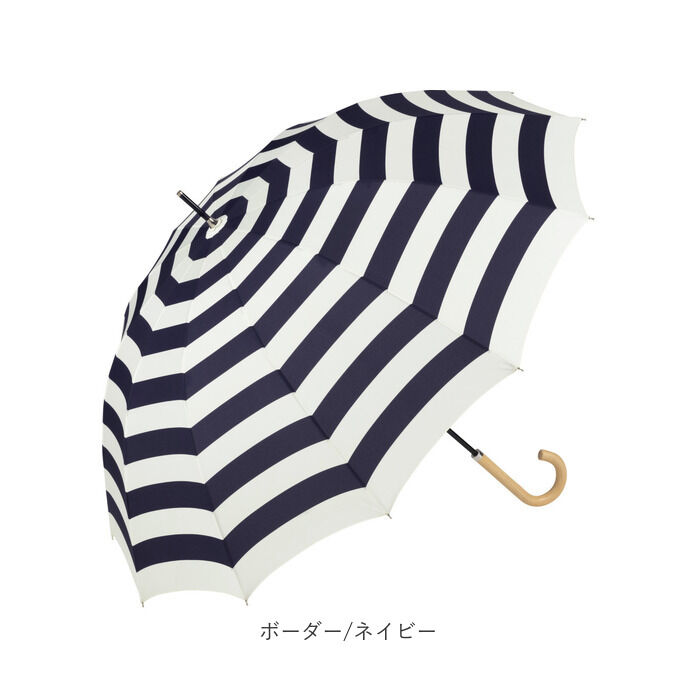 BACKYARD FAMILY「because ビコーズ 雨傘 レディース 長傘 通販 メンズ 12本骨 12フレーム 親骨」|傘|