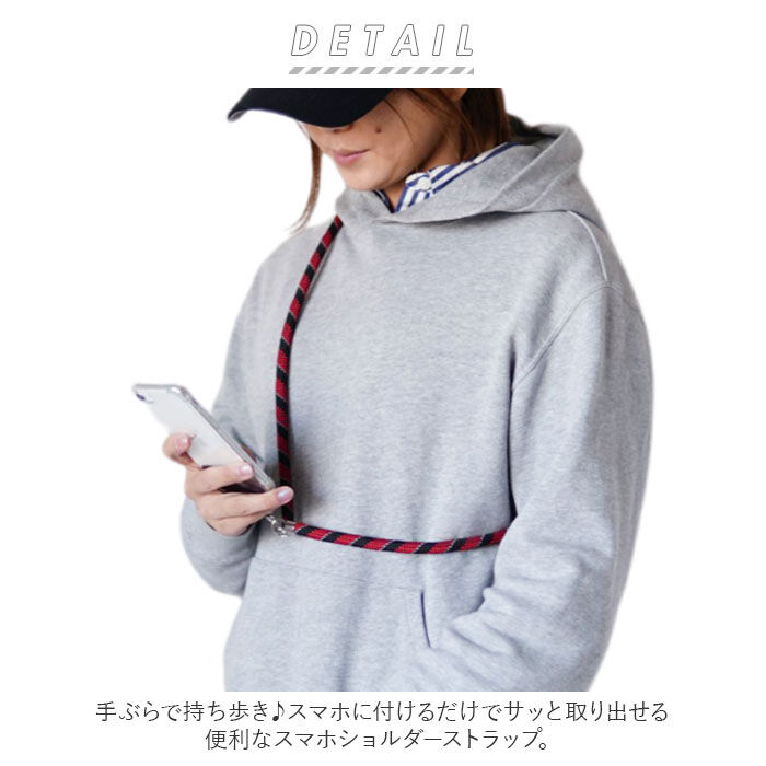 BACKYARD FAMILY「スマホ ショルダーストラップ ロープ 通販 挟むだけ スマホショルダーストラップ ネックストラップ」|電化製品|
