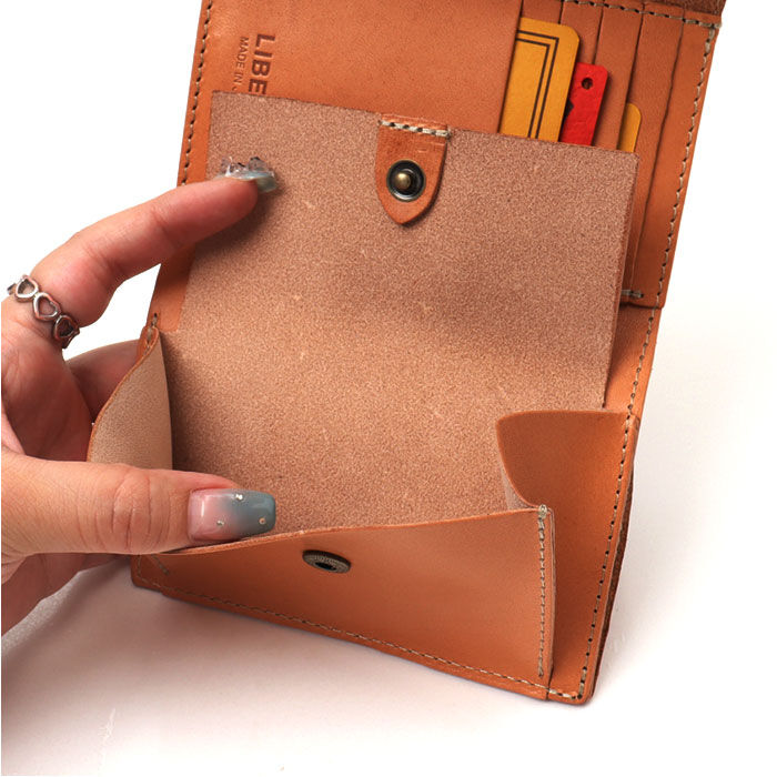 BACKYARD FAMILY「財布 メンズ 二つ折り 本革 通販 日本製 二つ折り財布 2つ折り財布 小銭入れあり ブランド」|財布|