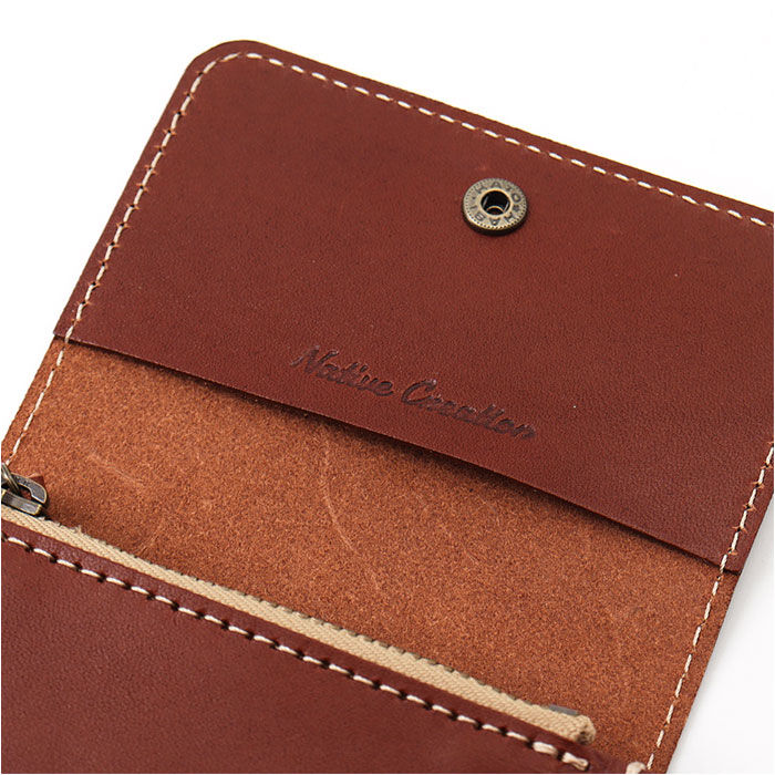 BACKYARD FAMILY「Native Creation 財布 通販 日本製 栃木レザー ミニ財布 コンパクト財布」|財布|