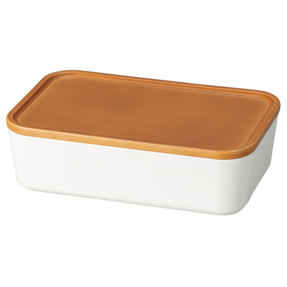 BACKYARD FAMILY「お弁当箱 1段 800ml 通販 弁当箱 一段 ランチボックス タッパー おしゃれ かわいい」|食器・キッチングッズ|ホワイト1