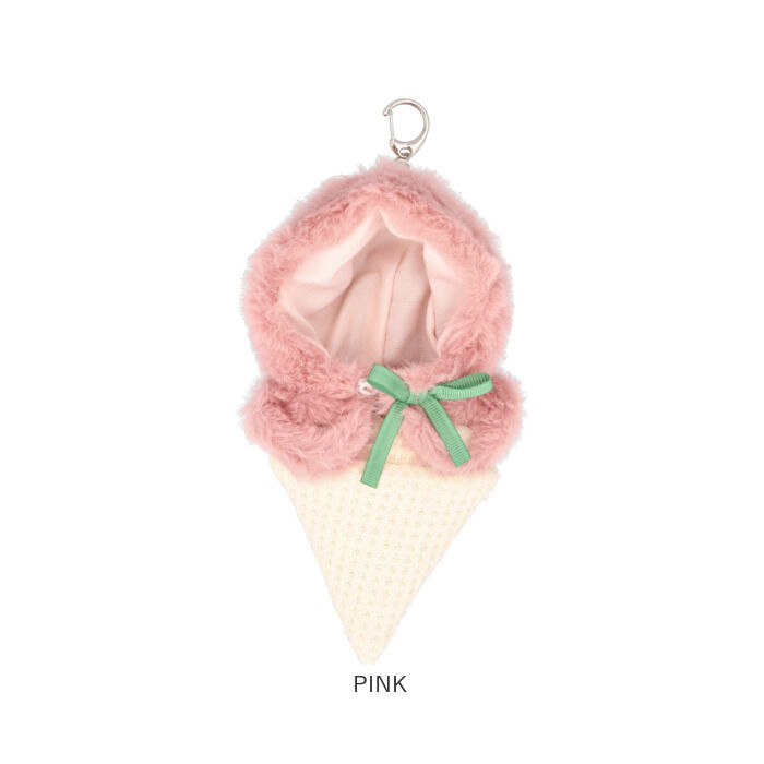 BACKYARD FAMILY「ぬい 着ぐるみ アイスクリーム 通販 推し活 アイス ぬいぐるみキーホルダー ぬいぐるみ 服」|チャーム・キーホルダー|
