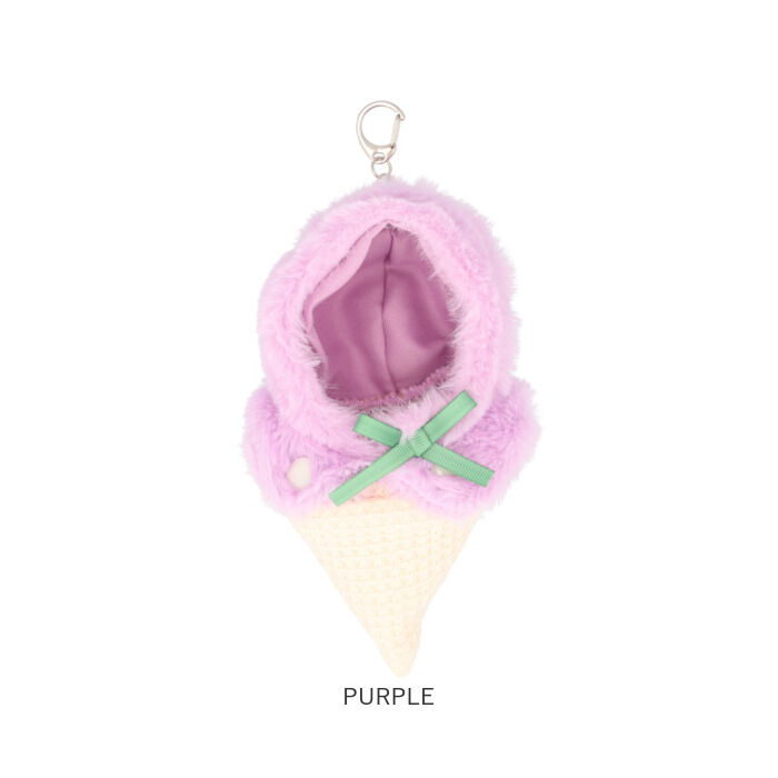 BACKYARD FAMILY「ぬい 着ぐるみ アイスクリーム 通販 推し活 アイス ぬいぐるみキーホルダー ぬいぐるみ 服」|チャーム・キーホルダー|
