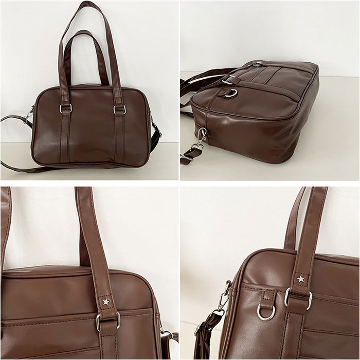 BACKYARD FAMILY「スクールバッグ 高校生 ショルダー 大容量 通販 スクールボストン スクールバック 学生鞄 肩掛け」|その他|