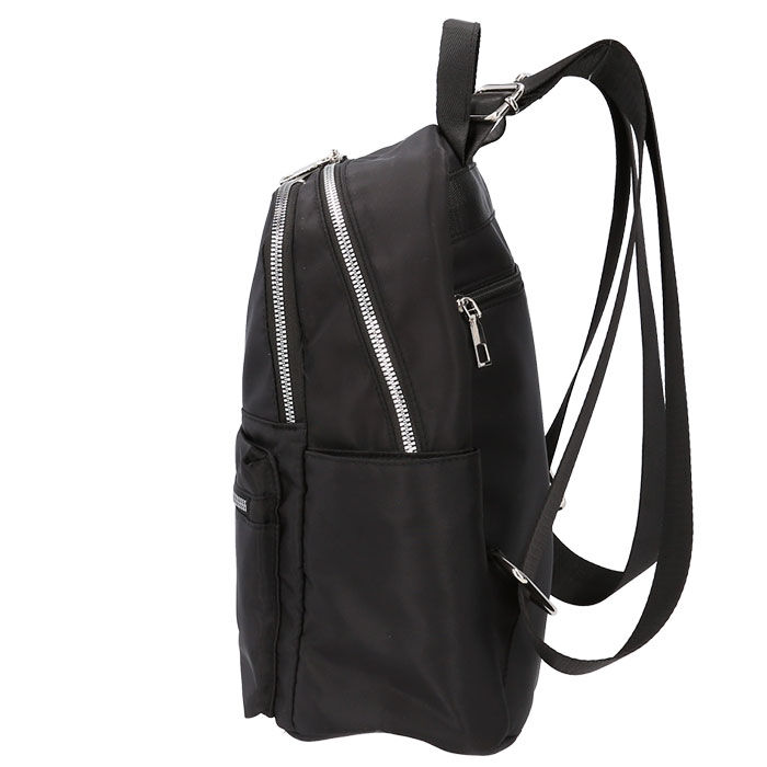 BACKYARD FAMILY「リュック レディース おしゃれ 通販 軽い 軽量 a4 黒 ブラック リュックサック 小さめ 大人」|リュック|