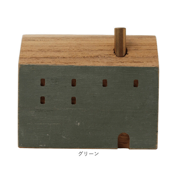 BACKYARD FAMILY「オブジェ インテリア 置物 通販 木のお家 一輪挿し 飾り 木製 インテリア雑貨 フラワーベース」|その他|