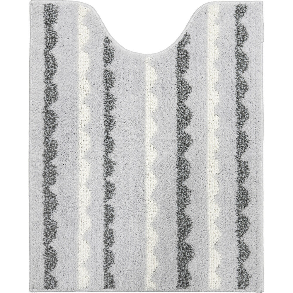 BACKYARD FAMILY「ヨコズナクリエーション トイレマット 通販 SUMIKA スミカ トイレ足元マット ロングサイズ」|トイレタリー・ランドリーグッズ|グレー1