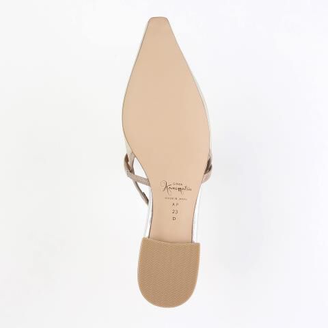 銀座かねまつ「【本革】シアーバックベルトパンプス」|パンプス|