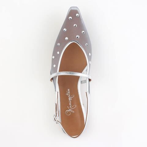 銀座かねまつ「【本革】シアーバックベルトパンプス」|パンプス|