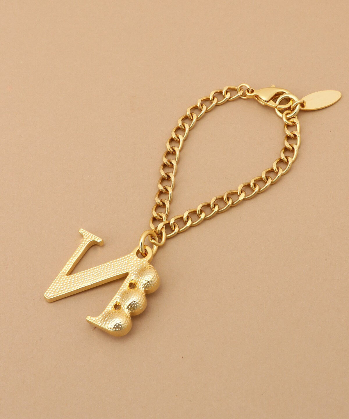 Samantha Thavasa「ビジューイニシャル バッグチャーム N」|チャーム・キーホルダー|