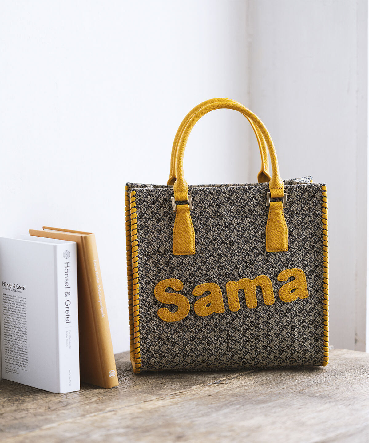 Samantha Thavasa「ST Jacquard サマタバスクエアトートバッグ」|トートバッグ|