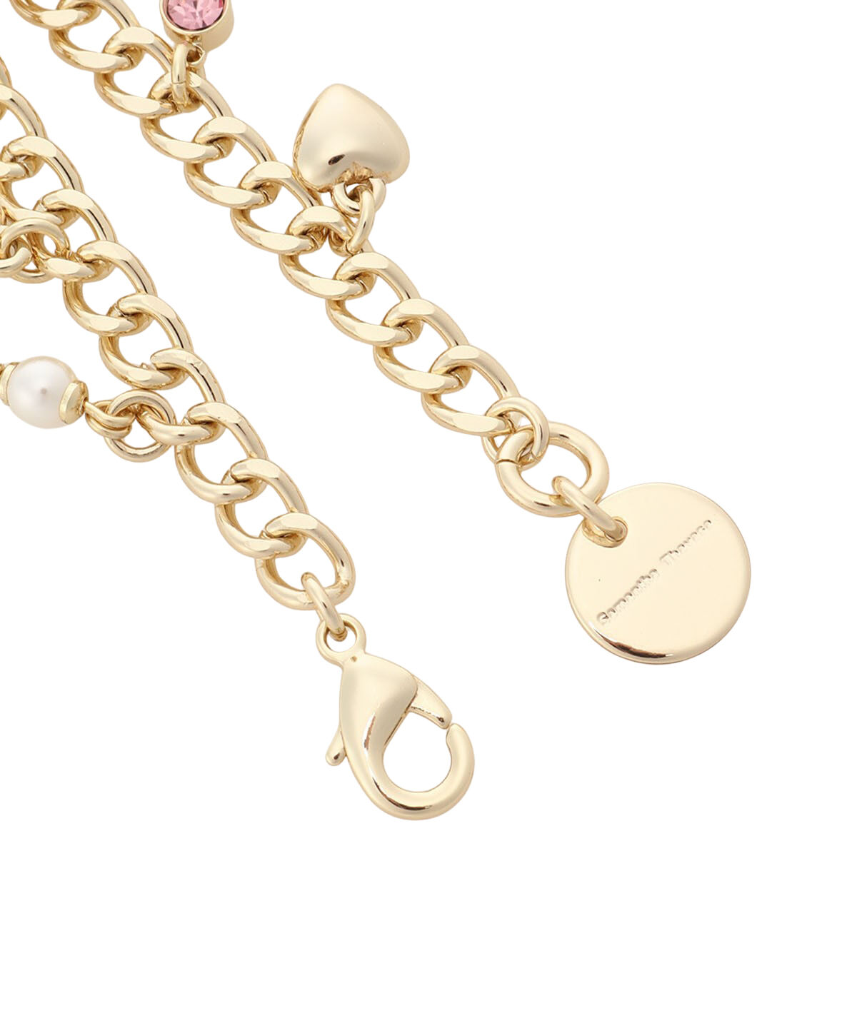 Samantha Thavasa「ダブルハートバッグチャーム」|チャーム・キーホルダー|