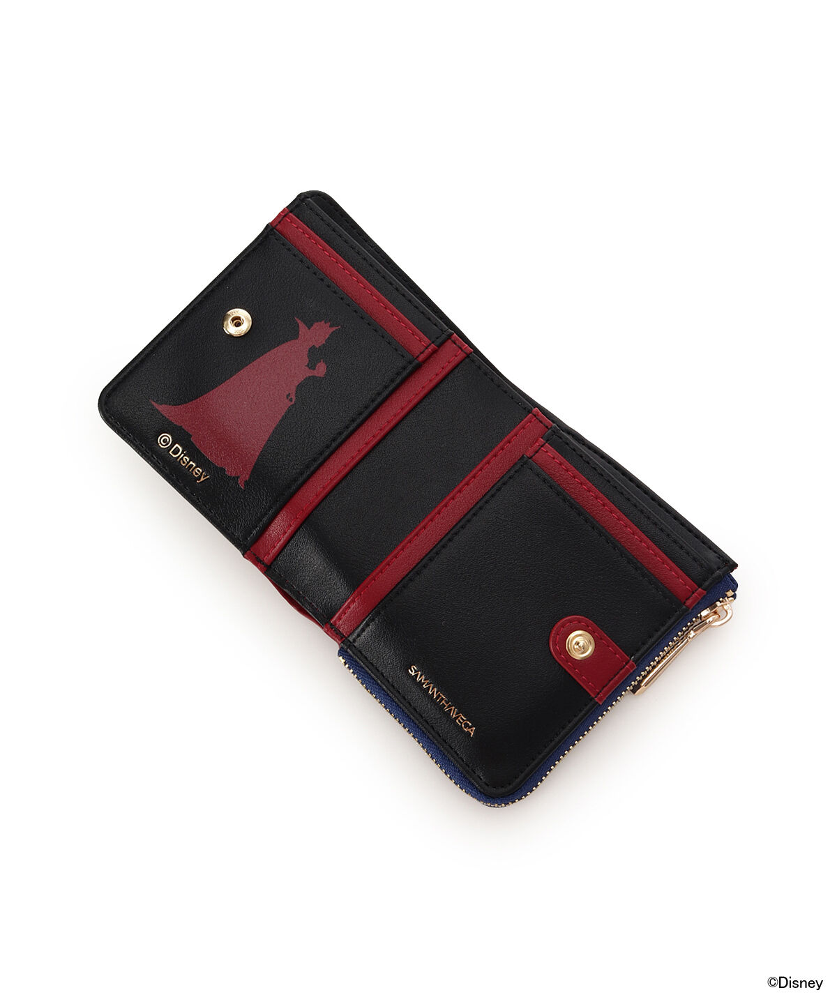 Samantha Vega「ディズニーヴィランズコレクション 「エヴィルクイーン」折財布」|財布|