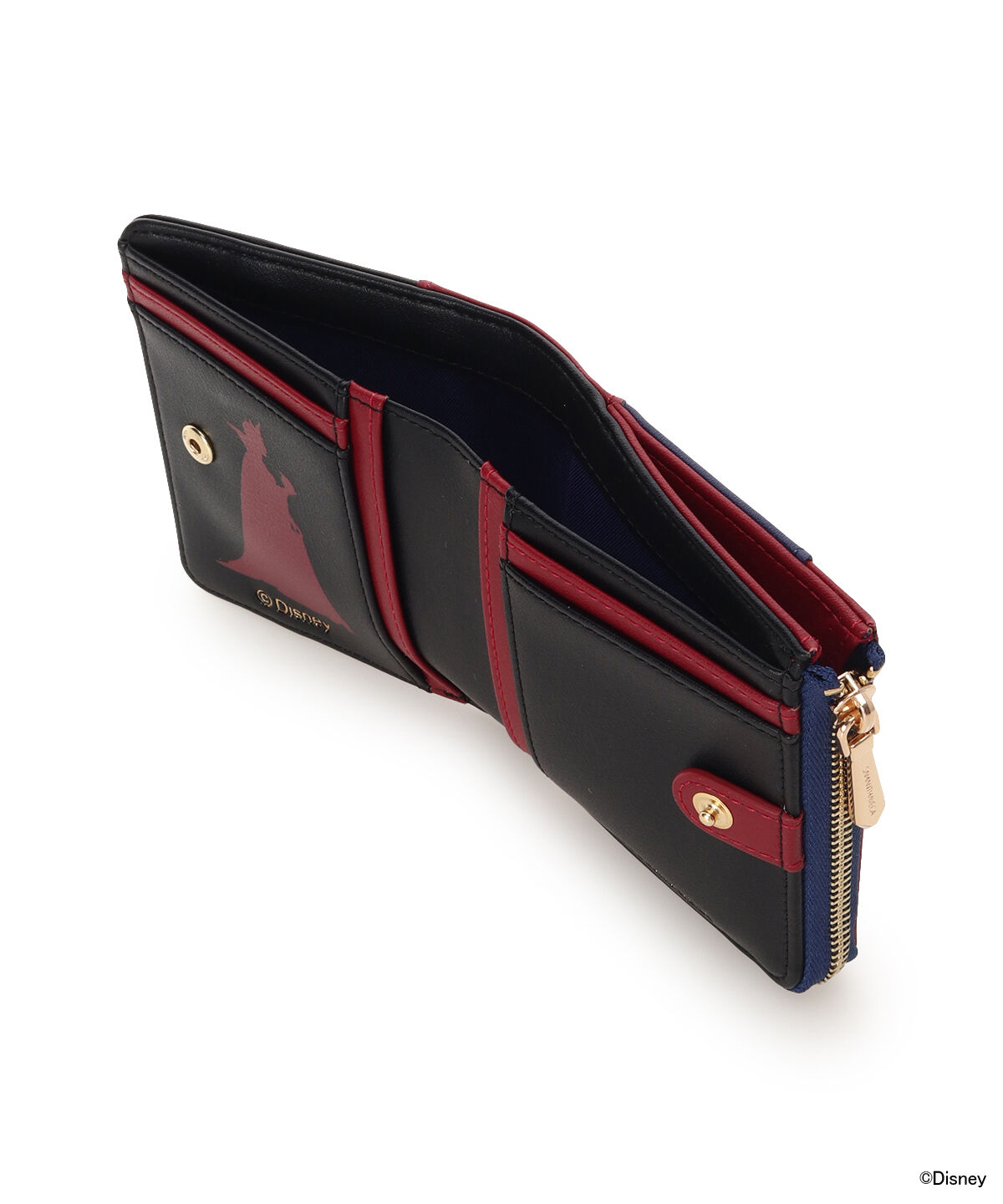 Samantha Vega「ディズニーヴィランズコレクション 「エヴィルクイーン」折財布」|財布|