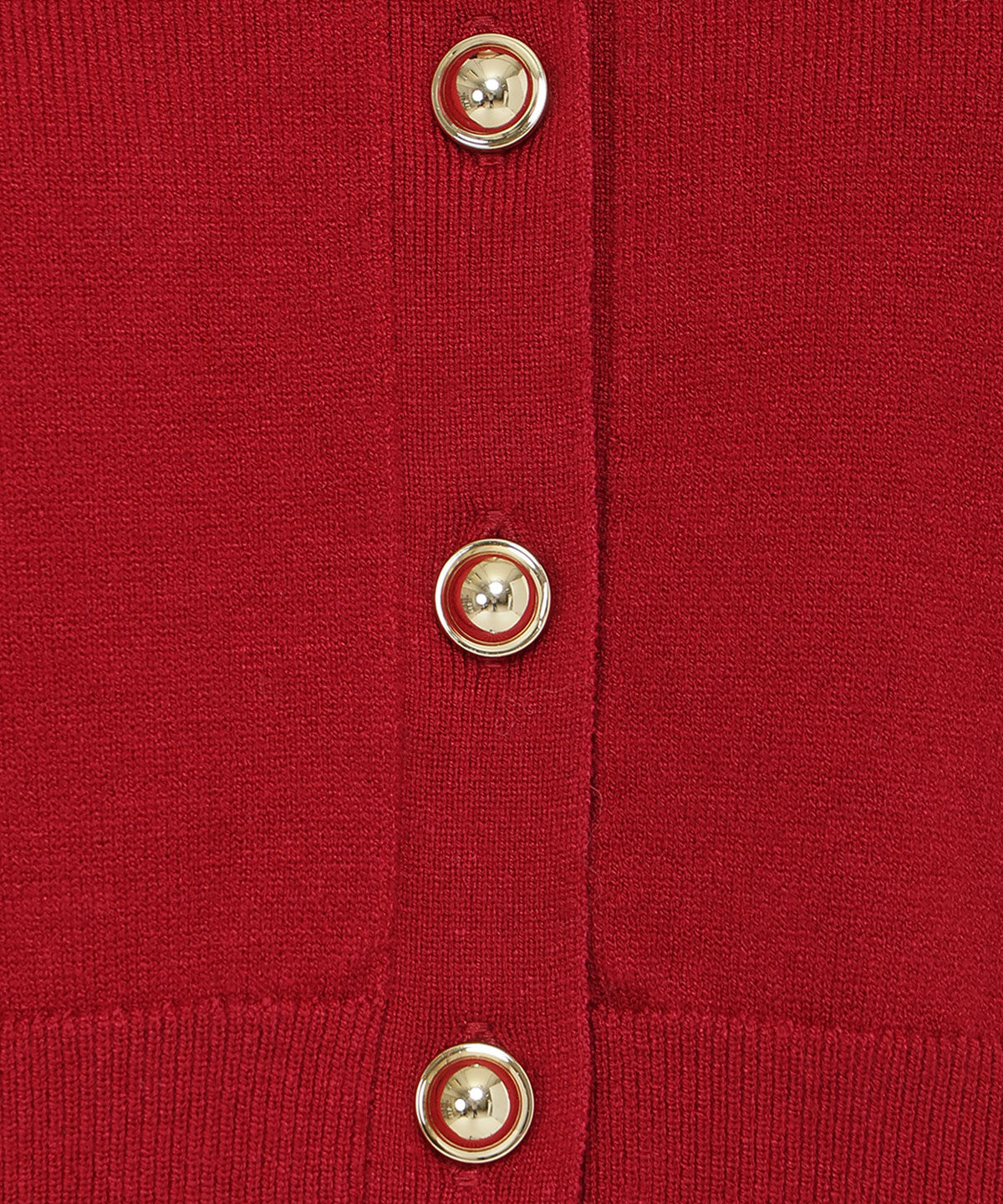 アンドクチュール「袖ギャザーVネックカーデプルオーバー」|カーディガン|