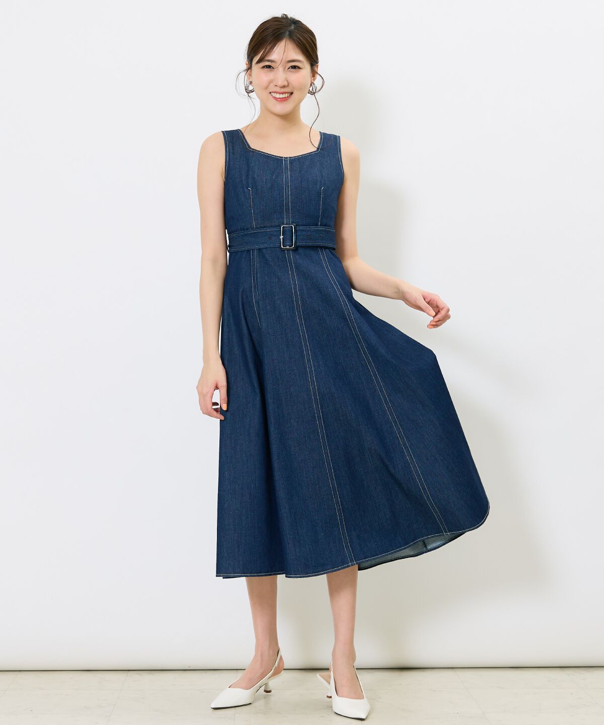 アンドクチュール「トレンチライクアンサンブルワンピース」|ワンピース|